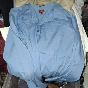 Talbots Men's Light Blue Dress Shirt